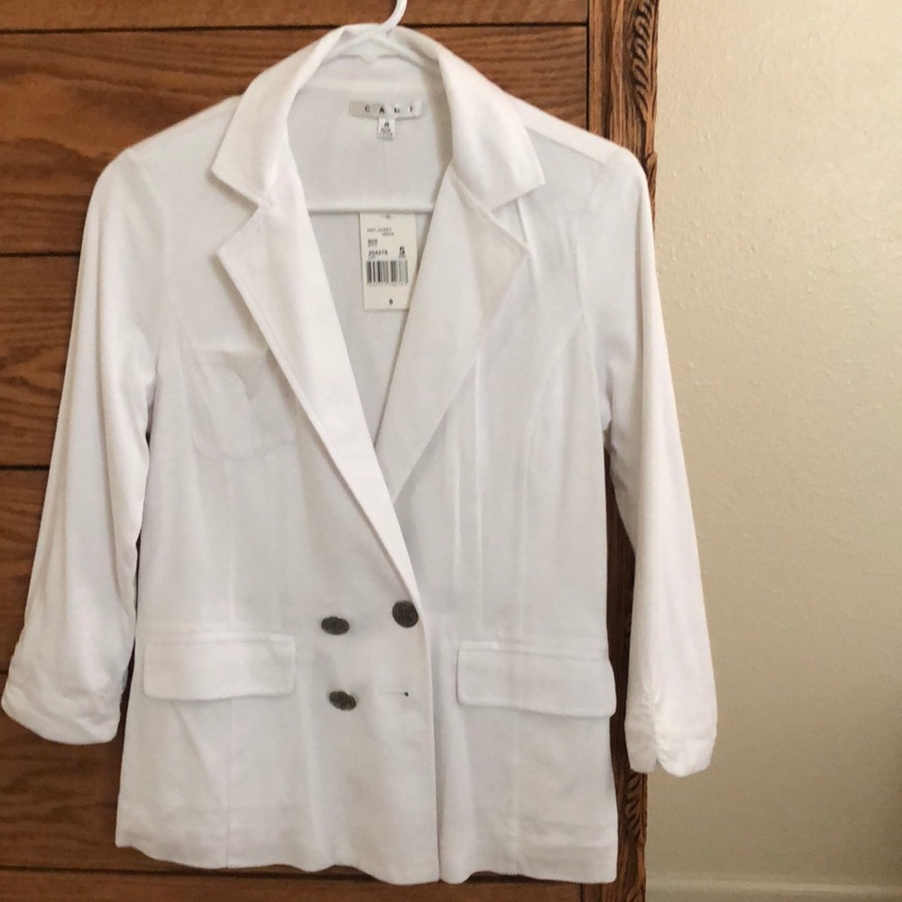 CAbi S Cotton Blazer Jacket Never Worn